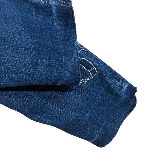 Joe’s Jeans Blue Japanese Denim the Icon Ankle Midrise In Sonoe Raw Cuff Size 28 - Picture 14 of 16